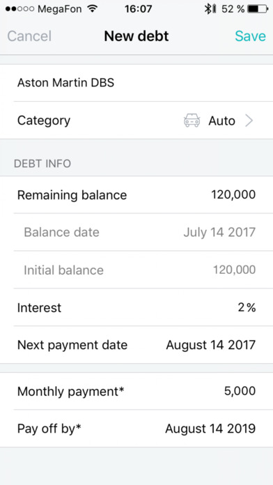 Debt Free Box: Snowball Payoff screenshot 3