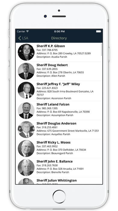 LA Sheriffs' Association screenshot 2