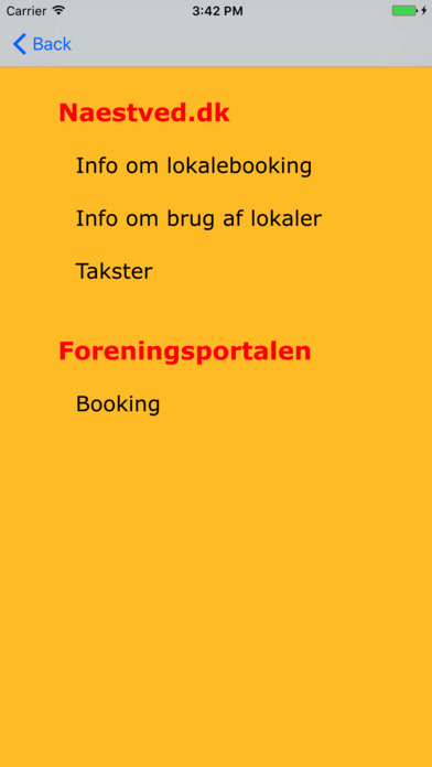 Foreningsværktøj Næstved Kommune screenshot 3