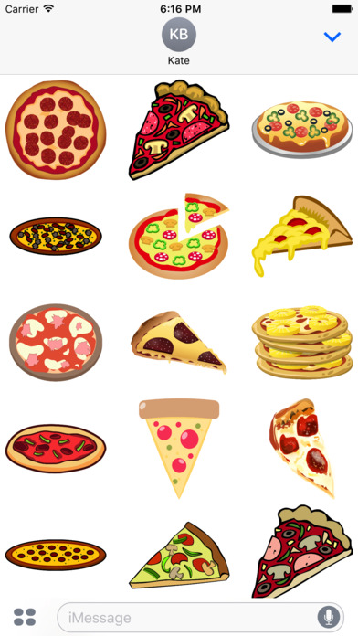 Pizza Party Stickers screenshot 2