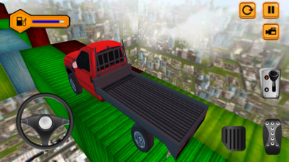 Vertigo Semi Truck Driving : Impossible Tracks screenshot 2