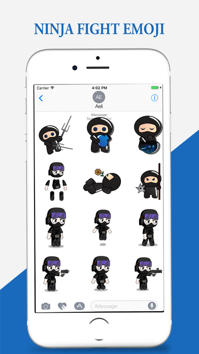 Ninja Dashing Stickers Pack screenshot 3