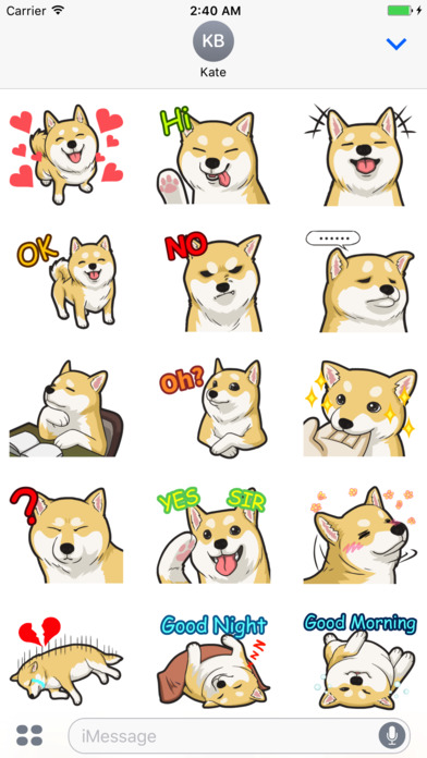 Shiba Dog Stickers screenshot 2