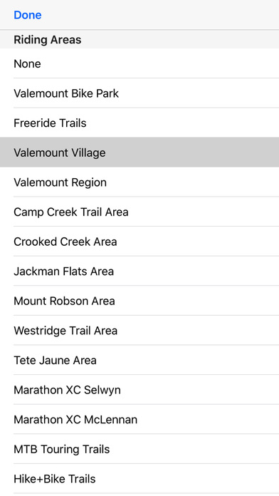 Trails Valemount screenshot 2