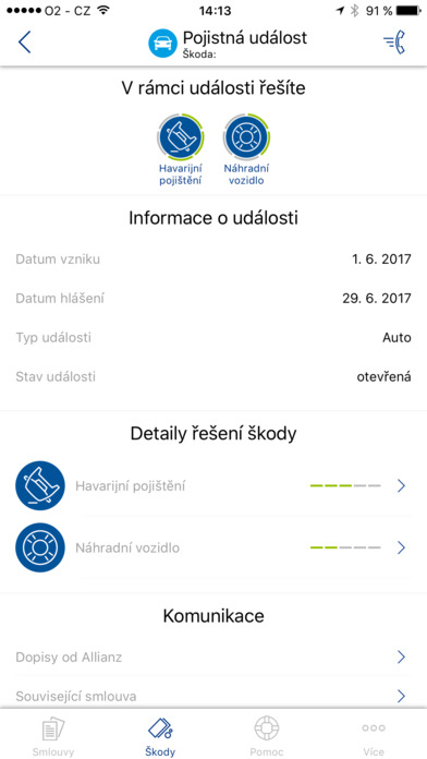 Allianz CZ screenshot 3