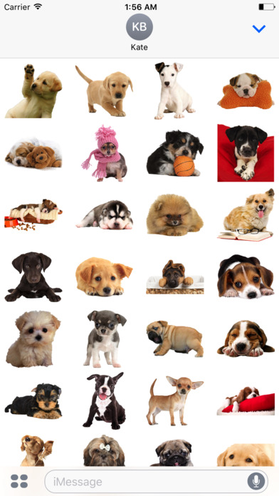 Puppies Stickers screenshot 2