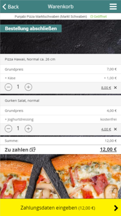 Punjabi Pizza Marktschwaben screenshot 2