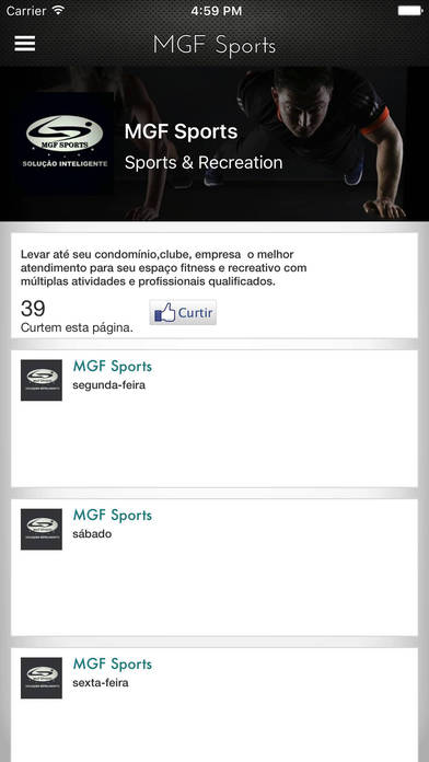 MGF Sports screenshot 2