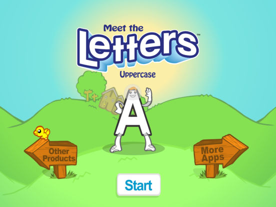 Meet the Letters - Uppercasescreeshot 1