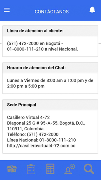 Casillero Virtual 4-72 screenshot 2