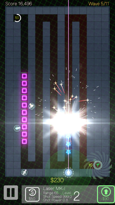 neoDefense Lite: Tower Defense screenshot 3