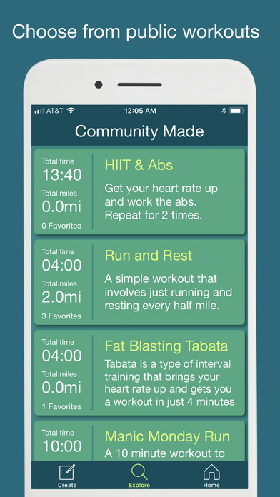 ABIT: Simple Workout Creator screenshot 2