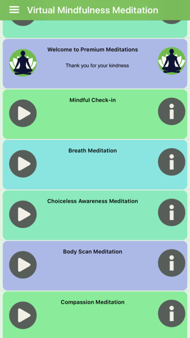 Virtual Mindfulness Meditation screenshot 4
