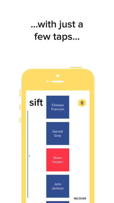 Sift - Contact Removal screenshot 2