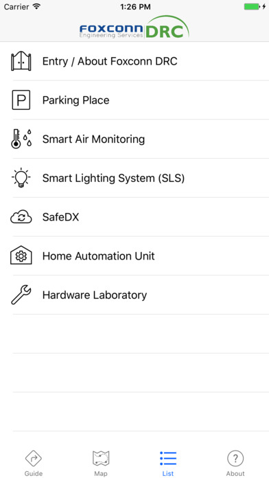 Foxconn DRC SmartGuide screenshot 2