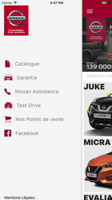 Nissan Maroc screenshot 2