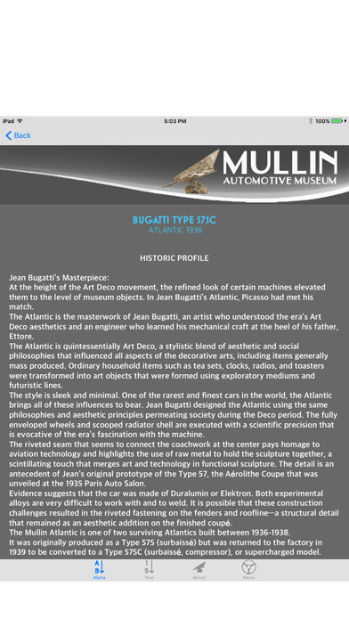 Mullin Automotive Museum screenshot 4