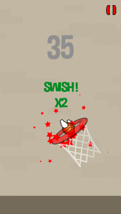 Flappy Dunk - Ball through the Basket screenshot 4