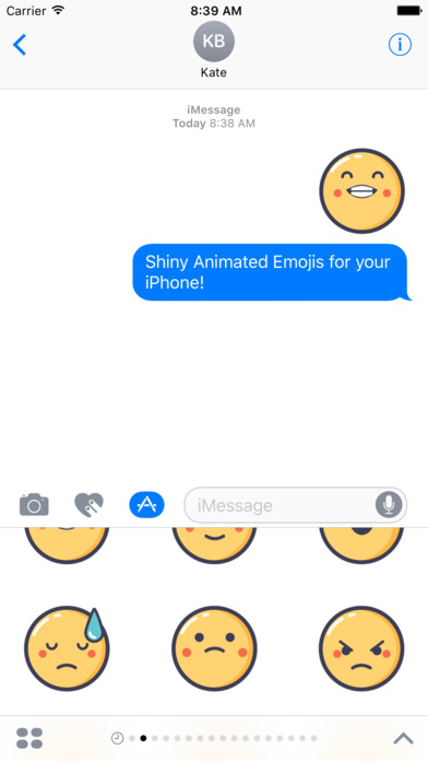 Super Shiny Emojis Animated screenshot 2