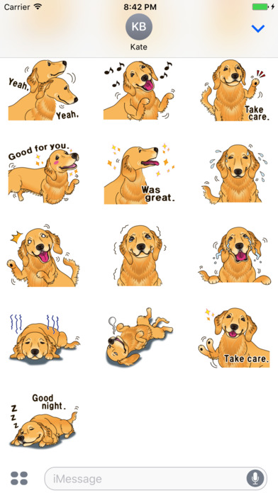 Golden The Dog Stickers screenshot 4
