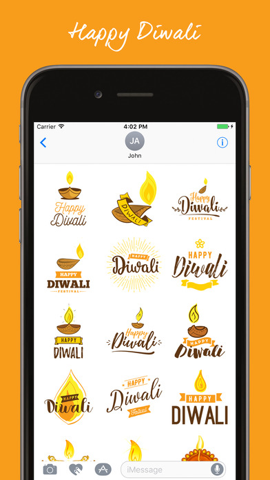 Diwali Stickers For iMessage! screenshot 2