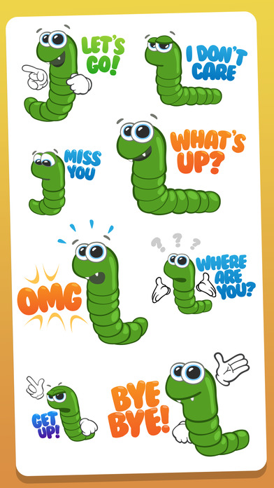 Jake the Snake Funny Stickers screenshot 4