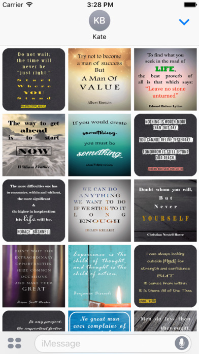 Daily Inspirational & Motivational Quotes Stickers screenshot 2