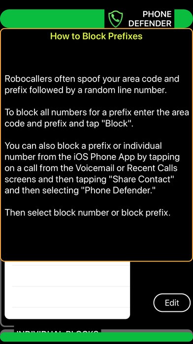 Phone Defender - Call Blocker screenshot 3