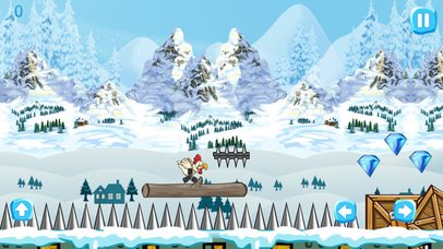 Chicken Spinner Wheel -  Snowland Adventure screenshot 4