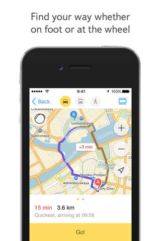 Yandex Maps & Navigator screenshot 3