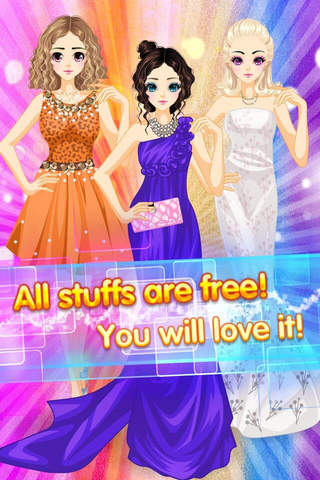 Superstar Dream – Fashion Celebrity Makeup & Dress up Salon Game for Girls and Kids screenshot 3