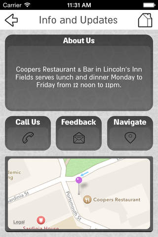 Coopers Restaurant & Bar screenshot 4