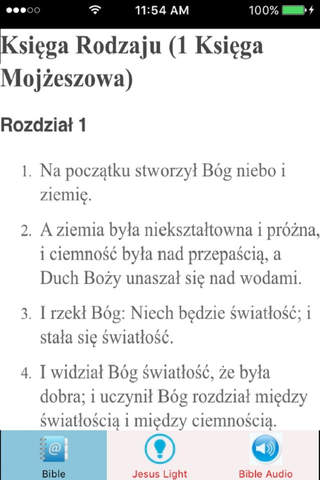 Polska Polskie Biblia Gdańska I Dźwięku Biblia Audio Język Polski  Polish Holy Bible King James Version KJV And Polish Audio Bible screenshot 2
