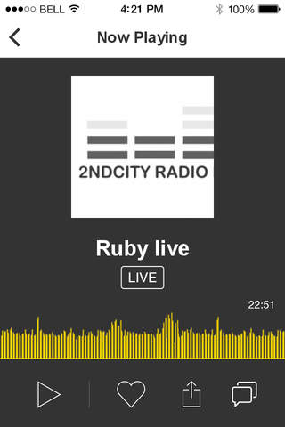 Ruby Logan 2ndcity Radio screenshot 3