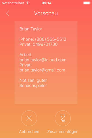 Cleaner Pro - Clean and Remove Duplicate Contacts screenshot 3