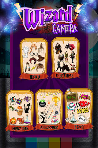 Wizard of Magic Sticker Camera : The Magical Fashion Photo Booth Dress Up For Designer Style screenshot 3