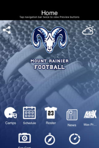 Mount Rainier Football. screenshot 4
