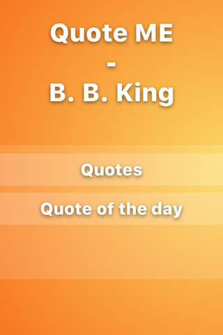 Daily Quotes - B. B. King Version screenshot 2