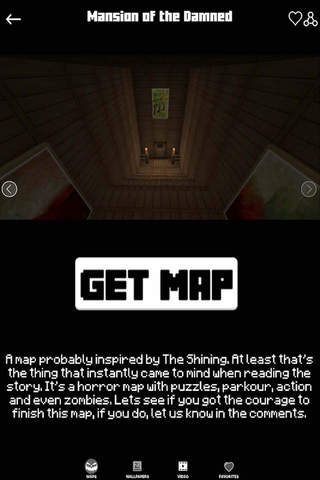 Horror MAPS for MINECRAFT PE ( Pocket Edition ) - Download The Scariest Maps Now ( Free ) screenshot 4