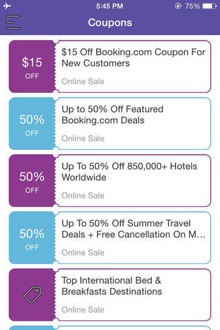 Coupons for Booking.com + screenshot 2