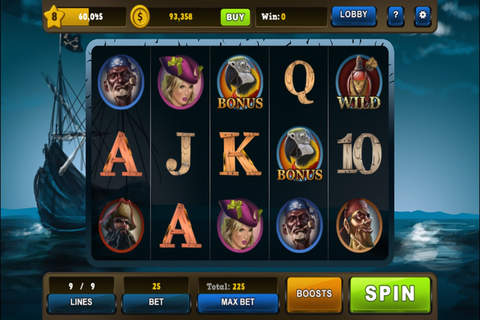 Pirate Captain's Slots - Win Progressive Jackpot Journey Slot Machine screenshot 3