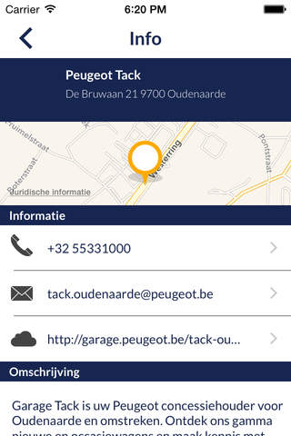Peugeot Tack screenshot 3