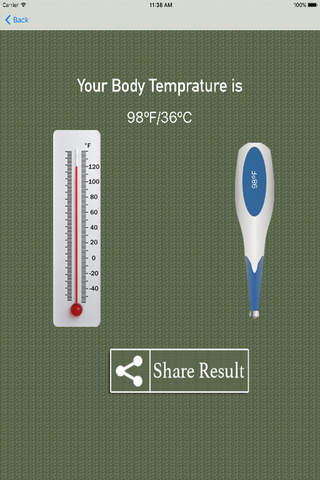 Body Temperature Prank Adv screenshot 3