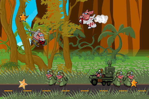 Kamikaze Pigs —— Warriors Mission／Great Battle screenshot 2