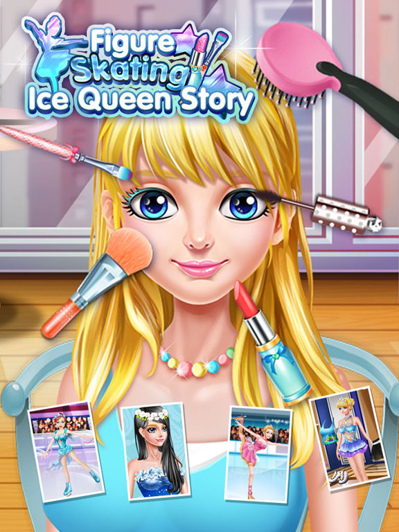 Скачать Ice Princess Figure Skating - Dress up, Makeu up, Spa & Free Girls Games