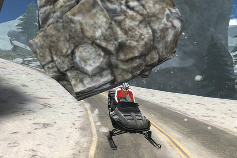 Arctic Snowmobile Racing - 3D eXtreme Winter Ice Trails Driving Edition Pro screenshot 4