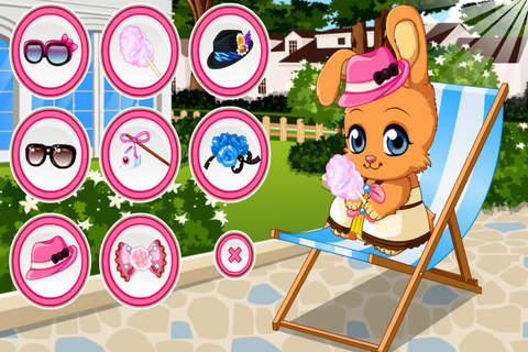 Pet Stars Care 1 ——Bunny Dressup Salon/Magic Dessert screenshot 4