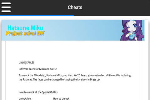 Pro Game Guru -for Hatsune Miku: Project Mirai DX Version screenshot 3
