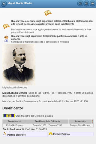 Presidents of Colombia screenshot 2