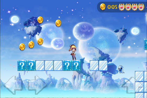 Anime Character Jump HD - Free Running Game screenshot 2